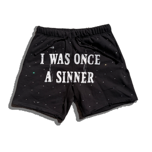 'ONCE WAS A SINNER' - SHORTS